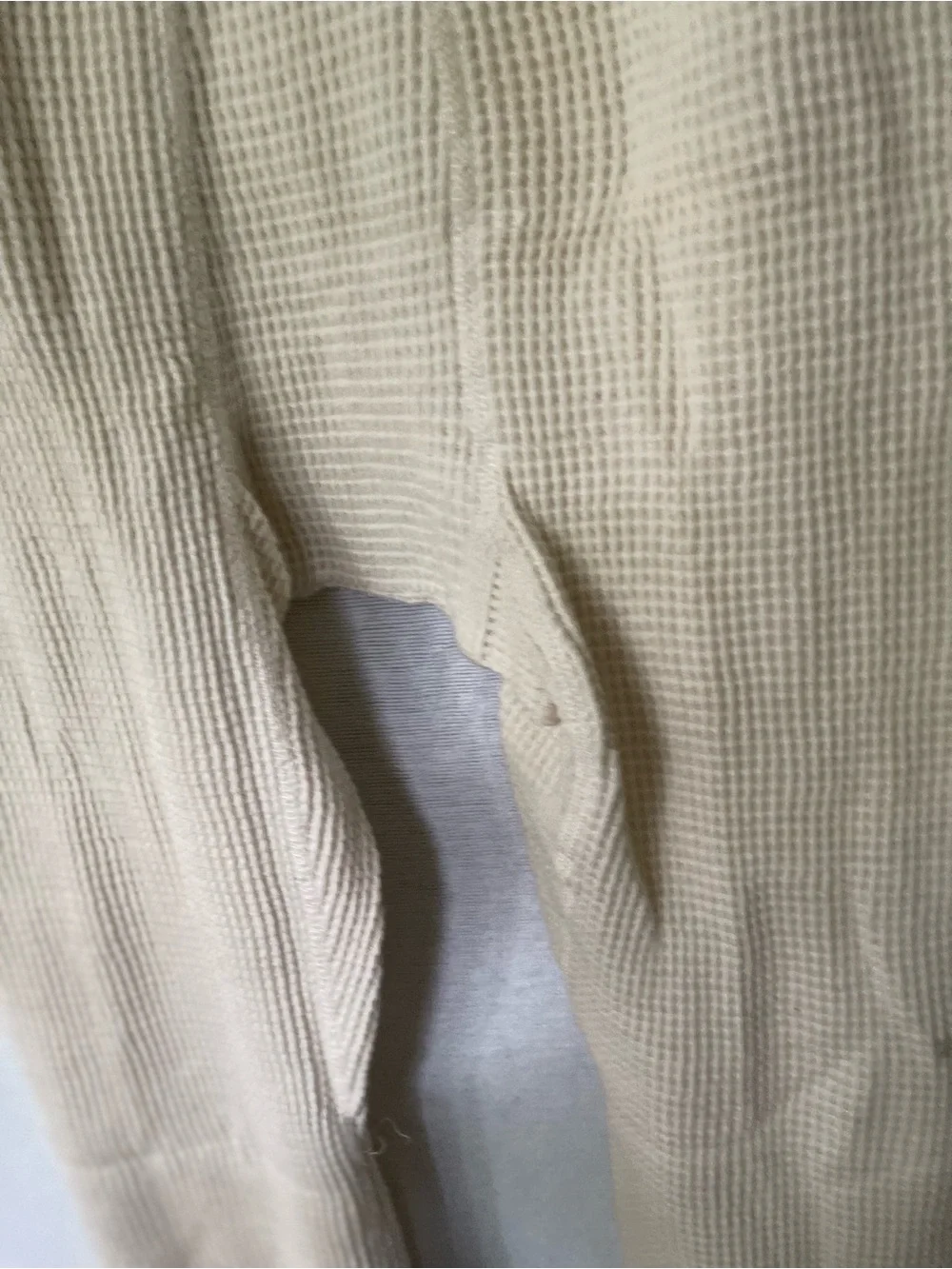 Vintage Sears waffle knit 100% Cotton NWOT made in USA